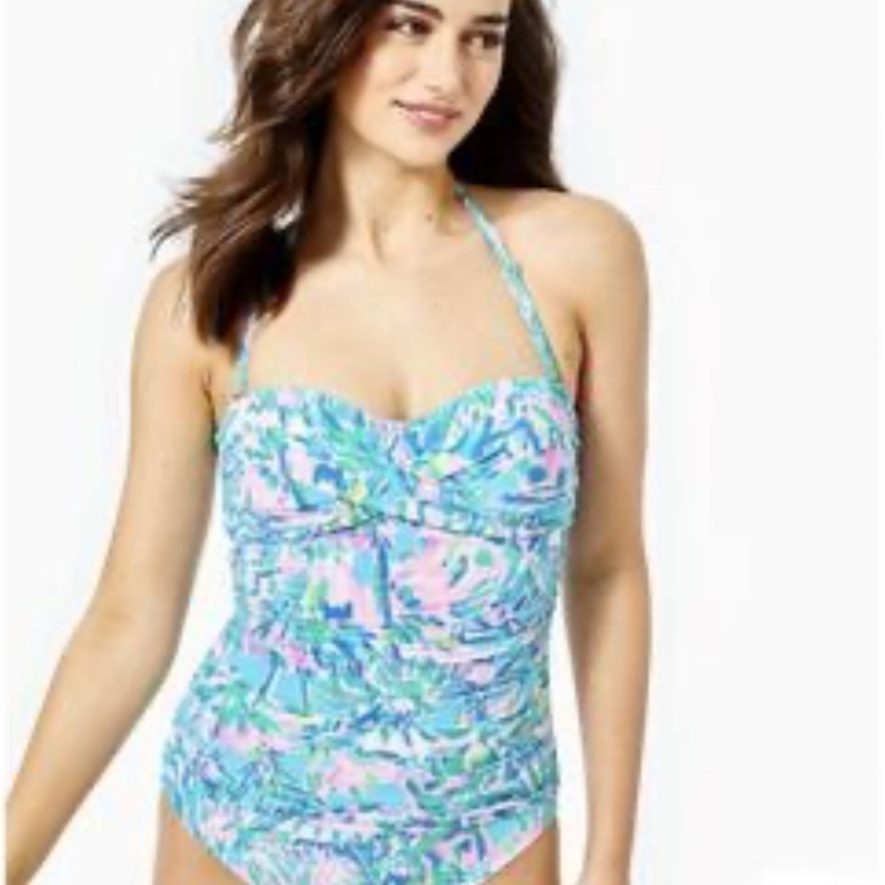 Lilly Pulitzer One-Piece Swimsuit Tropical size 16